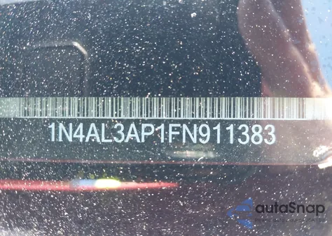 2015 Nissan Altima 2.5 S from USA, damaged, VIN 1N4AL3AP1FN911383